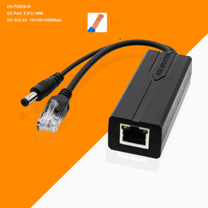 PoE Gigabit Estándar de 48V a 2.4A 15W, Plástico, 10/100/1000Mbps, con Compatibilidad IEEE802.3-AF/AT para Cámaras - Product Image 3