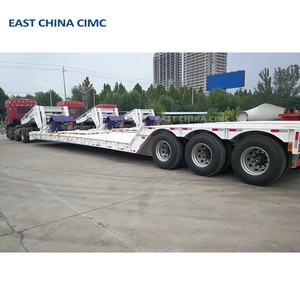 Remorque surbaissée à col <span class=keywords><strong>de</strong></span> cygne, capacité <span class=keywords><strong>de</strong></span> charge <span class=keywords><strong>de</strong></span> 150 tonnes, utilisée pour les sites miniers, remorque surbaissée - Product Image 5