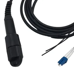 Waterproof Sc Connect Outdoor FTTA CPRI 4 Core PDLC To Lc/Sc/Fc Fiber Optic Patch Cable Single Mode Meta Cable Jumper Lead Cord