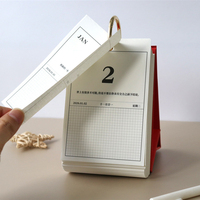 Fabricant, vente en gros, impression couleur, calendriers de bureau en papier, calendriers de bureau personnalisés 365 jours