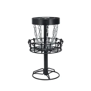 wholesale disc golf baskets Best selling mini disc golf basket for indoor and outdoor toy set