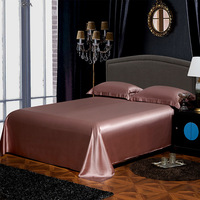 Vente chaude 100% ensembles de literie en soie de mûrier Luxe 19 22mm Pur Soie Draps OEKO-TEX soie drap de lit