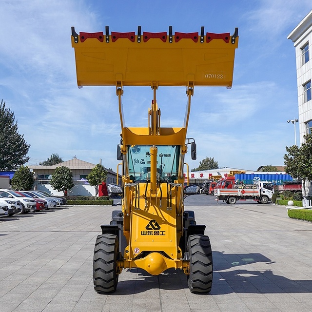LUGONG T930 Compact Wheel Loader 0.8m Bucket Capacity Engine Pump High Efficiency for Construction Farm Use ISO CE Certified