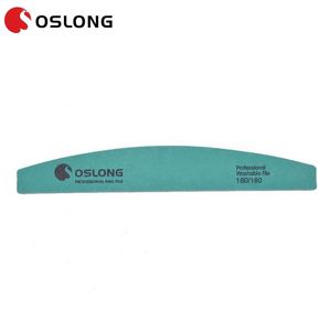 Professional Abrasive Emery Board Green <b>Nail</b> <b>File</b> / Half Moon Washable <b>Nail</b> <b>File</b> for <b>Nail</b> Art - Product Image 3