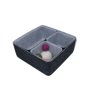 Bedside Felt <strong>Storage</strong> Box Bedside Sofa Desk Organizer Telephone <strong>Remote</strong> <strong>Control</strong> Earring <strong>Storage</strong> - Product Image 2