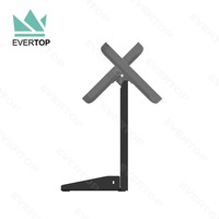 Support de tablette portable de comptoir LST21-P pour iPad, support de tablette POS, support de tablette verrouillable pour restaurants avec espace pour imprimante