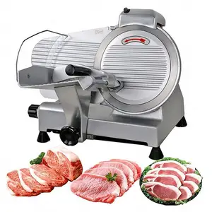 Cheap 10 inch meat slicer ham sausage bacon cooked meat slicer machine beef with high quality