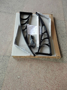 Robot cortacésped <span class=keywords><strong>garaje</strong></span> para protección UV PC sólido tablero transparente parasol protección contra la lluvia toldo solar - Product Image 4