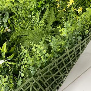 لوحة سياج اصطناعية فاخرة من DYG، حديقة عمودية من البلاستيك PE، جدار نباتي للديكور الخارجي للمنزل، معتمد ضد الأشعة فوق البنفسجية - Product Image 5