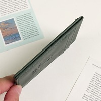 Tarjetero Plegable de Negocios con Logotipo Personalizado, Diseño Sólido y Elegante, con Bolsillos Opcionales y Cierre Inteligente de Marca Personalizada