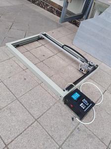 Machine de gravure sur pierre 600 mm pour granit 200 W 220 V, haute précision, composants de moteur à noyau blanc - Product Image 2