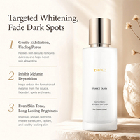 OEM ODM Essence de soin du visage nettoyante, hydratante, blanchissante, anti-âge et anti-rides quotidienne à base de Niacinamide et d'Acide Hyaluronique naturels