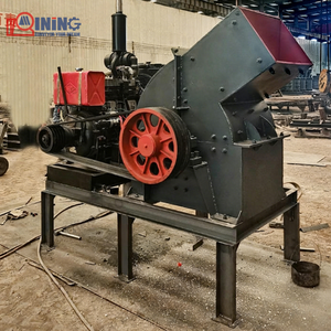 Trituradora de Martillos Portátil de Diésel de Alta Eficiencia con Capacidad de 20t/h para Triturar Piedras y Guijarros de Río en Canteras y Construcción - Product Image 3