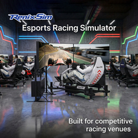 Renixsim F1 4dof Simulador de Carreras de Movimiento FEC Centro de Entrenamiento Competencia VR Sim Racing Plataforma de Movimiento