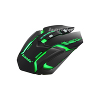 Ratón para Juegos con Cable USB Metálico Luminoso Colorido G1, Accesorios para Computadora, Precio de Fábrica al por Mayor, Venta Directa