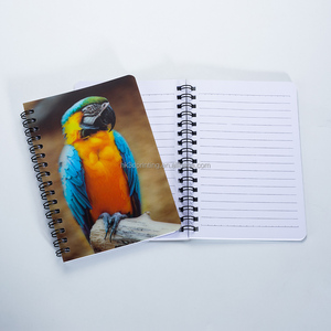 Hot Sales Custom Design <b>A4</b> A5 3d Lenticular Spiral Exercise Journal Notebook Jotter with 3d Cover for Students - Product Image 1