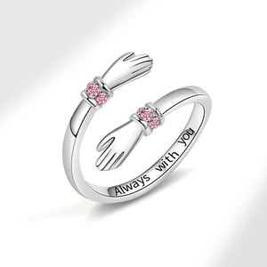 Anillo de Circonio KABA Jewelry, Abraza <span class=keywords><strong>con</strong></span> Ambas Manos, Abraza <span class=keywords><strong>con</strong></span> Amor - Product Image 6