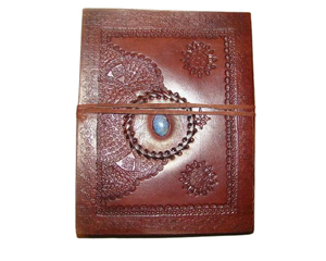Handcrafted Vintage <b>Leather</b> <b>Refillable</b> Journal <b>Notebook</b> Writing Diary for Men Women Travel and Daily Use - Product Image 1