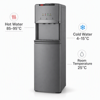 Dispensador de Agua Eléctrico, Fría y Caliente, para Hogar y Oficina