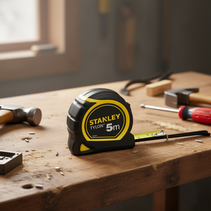 Stanley Tylon Tape Measure 5m With Metal <b>Hook</b> For Precision Measuring - Product Image 3