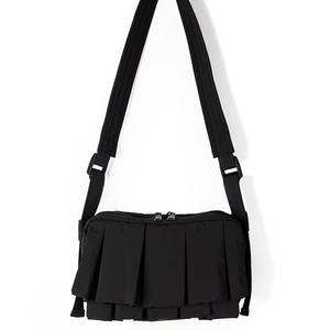 Sac à bandoulière plissé multicolore avec bandoulière réglable, simple et élégant - Product Image 1