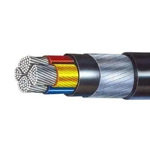 XLPE-cable de alimentación de voltaje medio, aislado, 35KV, YJV, YJLV, YJY, YJLY, YJV22, YJLV22, YJV23, YJLV23