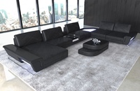 Ensemble de canapés en cuir de luxe intelligent pour salon, canapé le plus confortable pour salon