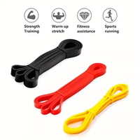 Juego de bandas de resistencia con logotipo personalizado, soporte para ejercicio físico, entrenamiento, gimnasio, bandas de cadera, pull-up de látex
