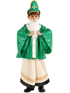 Costume de trèfle irlandais unisexe pour enfants pour la <span class=keywords><strong>Saint</strong></span>-<span class=keywords><strong>Patrick</strong></span>, finition douce, pour les spectacles de scène et les fêtes - Product Image 2