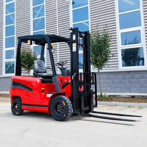 इनडोर आउटडोर लॉजिस्टिक्स इलेक्ट्रिक फोर्कलिफ्ट के लिए ठोस टायर के साथ टी इलेक्ट्रिक फोर्कलिफ्ट 1.0 टी इलेक्ट्रिक फोर्कलिफ्ट - Product Image 1
