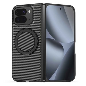 Funda Magnética Giratoria con Soporte para Google Pixel 10 Pro Fold y Pixel 9 Pro Fold, Textura de Fibra de Carbono, Resistente a Golpes y Caídas - Product Image 4