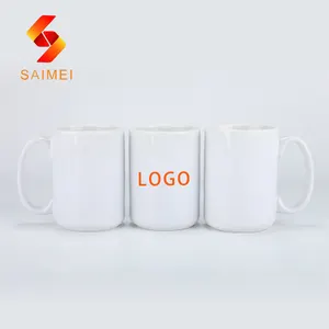 Oem Custom Sublimation Ceramic Mug Sublimation Mug fornitore sublimazione 15oz Mug Blanks