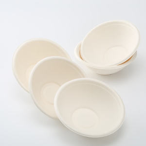Disposable Soup Container Bagasse 16 White 100 Pack Nature House Sugarcane Tree Free 11.5oz Bowl