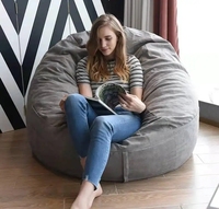 Canapé pouf paresseux doux bonne qualité fabrication personnalisé moderne intérieur canapé meubles pouf chaise housse de siège