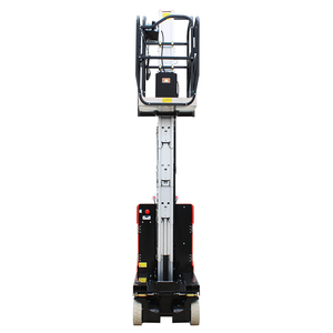 JIALITE Elf-Propelled Single Mast Electric Aluminum Vertical Platform Lift 8M <strong>REES</strong> Driveable One-man Gradeability 0.25 AMWP1110 - Product Image 2