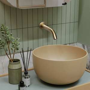 Sensor infrarrojo automático, <span class=keywords><strong>grifo</strong></span> de fregadero dorado, latón eléctrico montado en la pared, <span class=keywords><strong>grifo</strong></span> sin contacto, caño a prueba de salpicaduras, <span class=keywords><strong>lavabo</strong></span> de baño - Product Image 2