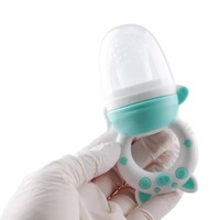 Biberon en silicone pour bébé, cuillère à jus, sucette, molaires, gobelet, gommes, fruits et légumes