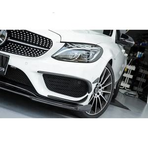 Pièce de voiture en Fiber de carbone, lames latérales, pare-chocs avant pour Mercedes Benz classe C W205 C43 <span class=keywords><strong>C63s</strong></span> AMG <span class=keywords><strong>2015</strong></span> + - Product Image 3