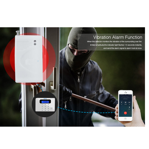 315Mhz or 433MHz Wireless Glass <strong>Vibration</strong> Breakage <strong>Sensor</strong> Detector for W2B W7B G2B G2BW G2BT PG103Tuya WIFI <strong>GSM</strong> Alarm System - Product Image 4