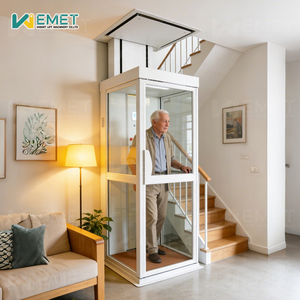 <span class=keywords><strong>Ascensor</strong></span> Residencial <span class=keywords><strong>Mini</strong></span> Elevador Doméstico Personalizado CE ISO de 3-12 m para Casas - Product Image 6
