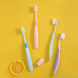 แปรงสีฟันเด็กขนแปรงนุ่มชุด 8 ชิ้นสำหรับการดูแลทันตกรรมสำหรับเด็ก - Product Image 4
