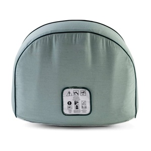 Modern Style PVC Inflatable <b>Bed</b> <b>Folding</b> Lazy Floor Chair Lounger for Outdoor & Swimming Pool Use - Product Image 3