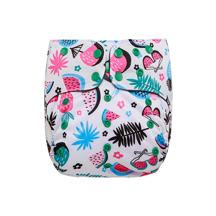 Новый дизайн на заказ регулируемая детская многоразовая моющаяся ткань для подгузников