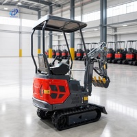 Mini-excavatrice 1,5 tonne, 2 tonnes, 3,5 tonnes, micro-excavatrice, moteur Kubota, EPA EURO 5, livraison gratuite