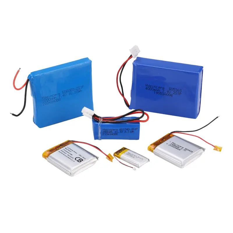 Batterie Lipo 3.7V 1200mAh Batterie rechargeable au lithium polymère Cellule 603450 batterie Lipo 11.1V