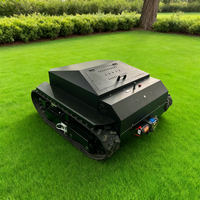 Mesin Pemotong Rumput Robotik Crawler Industri & DIY Kelas Profesional dengan Kontrol Jarak Jauh, Mesin 190cc, dan Trek Karet