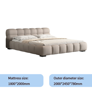 Ensemble <span class=keywords><strong>de</strong></span> meubles <span class=keywords><strong>de</strong></span> chambre à coucher moderne King Size, <span class=keywords><strong>lit</strong></span> rembourré <span class=keywords><strong>en</strong></span> cuir PU gris foncé avec rangement, cadre <span class=keywords><strong>en</strong></span> <span class=keywords><strong>bois</strong></span> <span class=keywords><strong>de</strong></span> pin, marque XinHo Life, durable, garantie 3 ans - Product Image 3