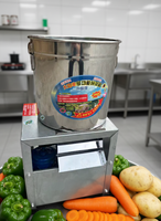 Mesin Pemotong Serbaguna Xinghua Ukuran Besar, Penghancur Sayuran Buah Kentang Stainless Steel Elektrik Bermotor, Penghancur Rumput Multifungsi