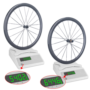 RUJIXU Vélo de route 40 mm de hauteur, en fibre de carbone T800, frein à disque, 24H, rayons de 3,7 mm, roue avant/arrière 36T à cliquet, pour pneus clincher/tubeless - Product Image 5