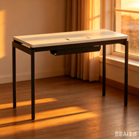 Meubles de bureau, bureau simple et petit pas cher, bureau d'étude, table moderne, bureau de travail, bureau d'ordinateur avec chaise de bureau ergonomique